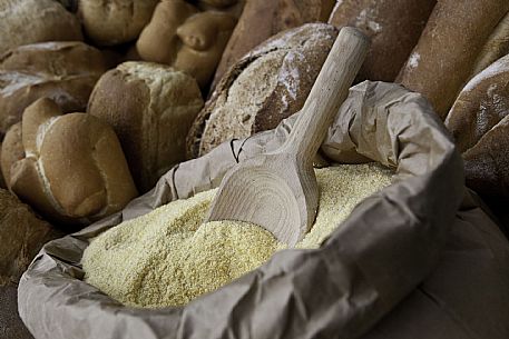 Bread and flower