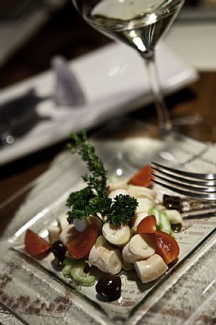 Starter in a local restaurant