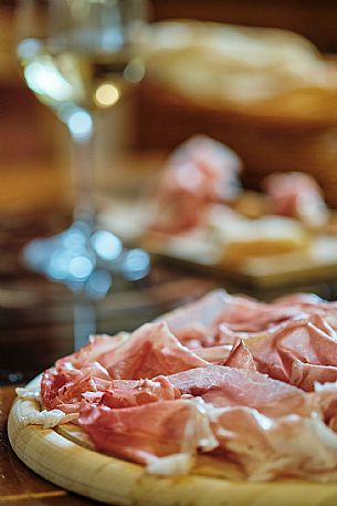 San Daniele Ham tasting