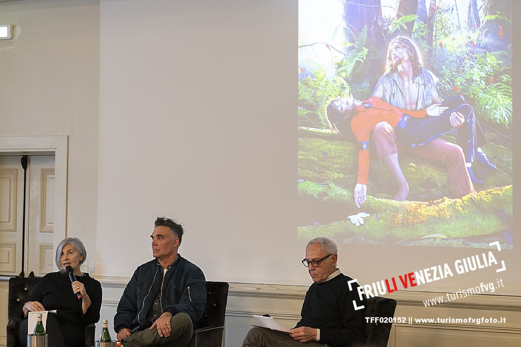 David Lachapelle Press Conference - Trieste