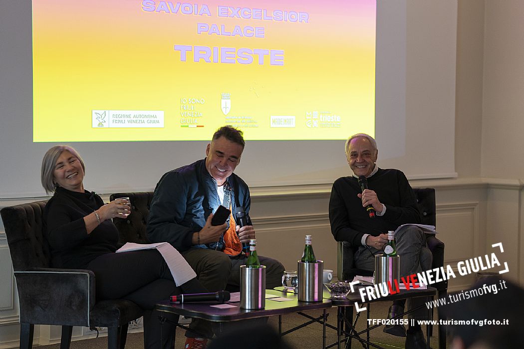 David Lachapelle Press Conference - Trieste