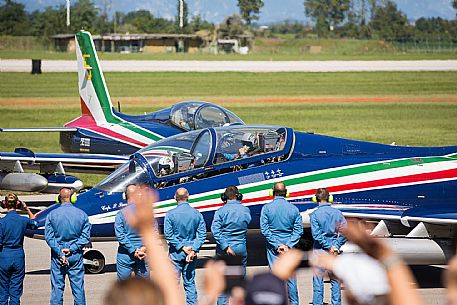 Guided Tour at Frecce Tricolori base