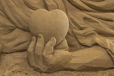 Sand Nativity Scene - Lignano