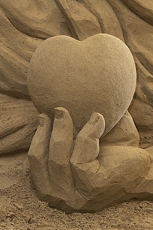 Sand Nativity Scene - Lignano