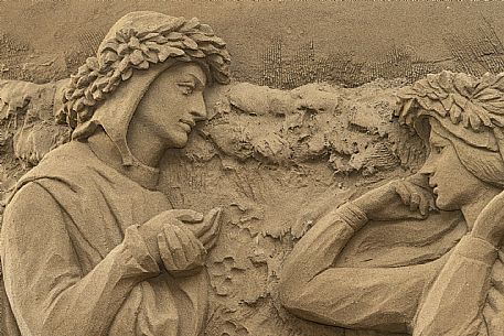 Sand Nativity Scene - Lignano