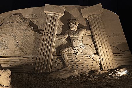 Sand Nativity Scene - Lignano