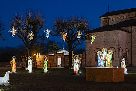 Crib made of Mosaic - Spilimbergo 