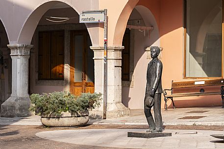 Gorizia- Carlo Michelstaedter statue