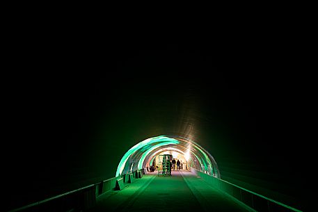 Digital Art Gallery - Data Tunnel  by Refik Anadol - Gorizia