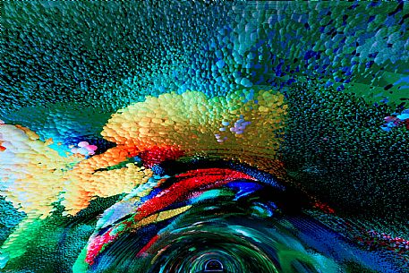 Digital Art Gallery - Data Tunnel  by Refik Anadol - Gorizia