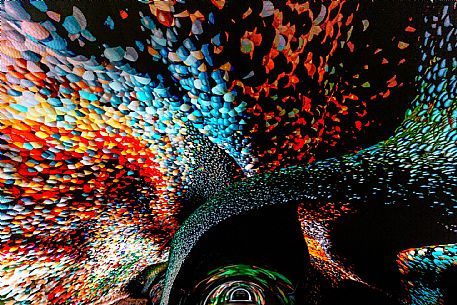 Digital Art Gallery - Data Tunnel  by Refik Anadol - Gorizia