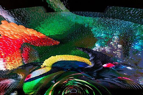 Digital Art Gallery - Data Tunnel  by Refik Anadol - Gorizia