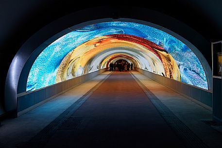 Digital Art Gallery - Data Tunnel  by Refik Anadol - Gorizia