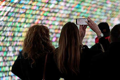 Digital Art Gallery - Data Tunnel  by Refik Anadol - Gorizia