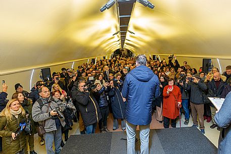 Digital Art Gallery - Data Tunnel  by Refik Anadol - Gorizia