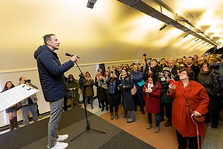 Digital Art Gallery - Data Tunnel  by Refik Anadol - Gorizia