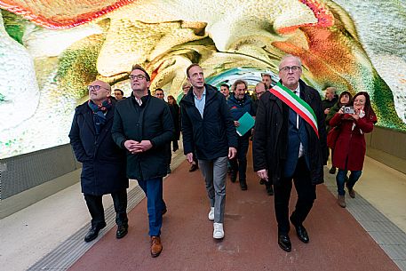 Digital Art Gallery - Data Tunnel  by Refik Anadol - Gorizia