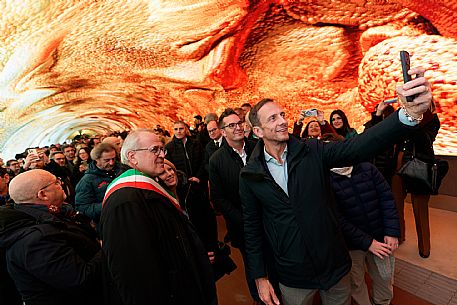 Digital Art Gallery - Data Tunnel  by Refik Anadol - Gorizia