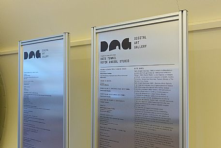 Digital Art Gallery - Data Tunnel  by Refik Anadol - Gorizia