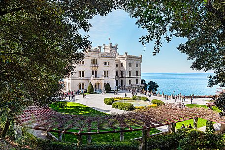 Garden of Miramare Castle