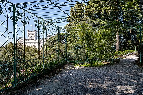 Garden of Miramare Castle