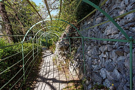 Garden of Miramare Castle
