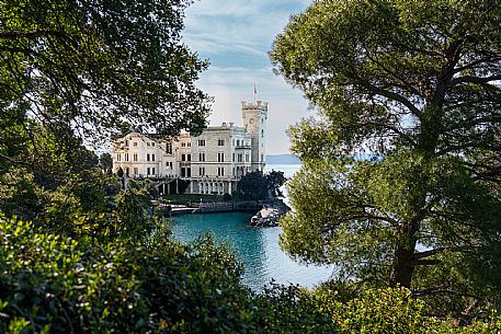 Garden of Miramare Castle