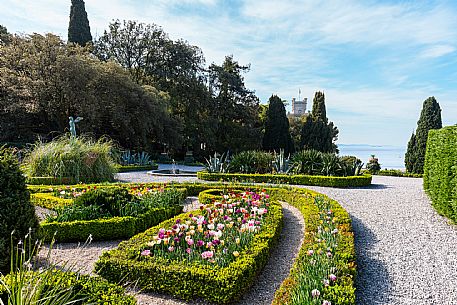 Garden of Miramare Castle