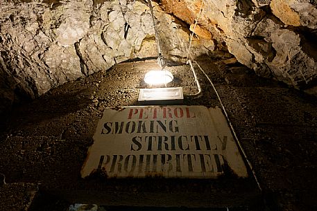 The Bunker of the Castle of Duino