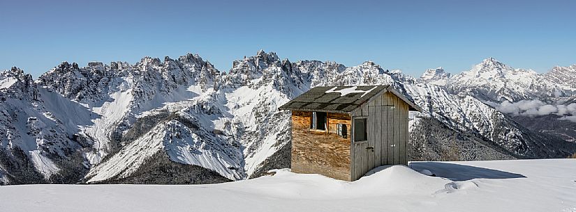 Le Dolomiti Friulane dalle piste del Varmost