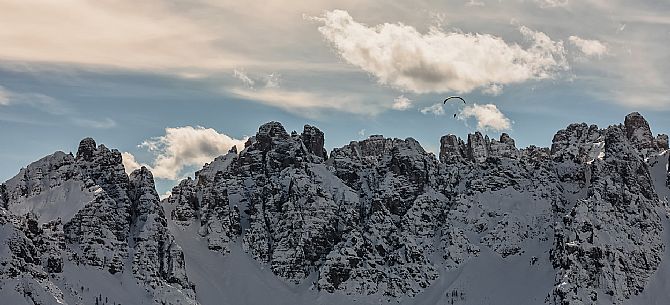 Le Dolomiti Friulane dalle piste del Varmost