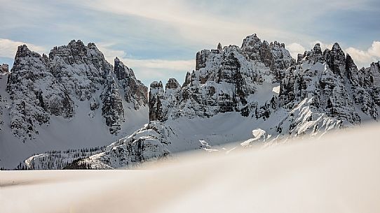 Le Dolomiti Friulane dalle piste del Varmost