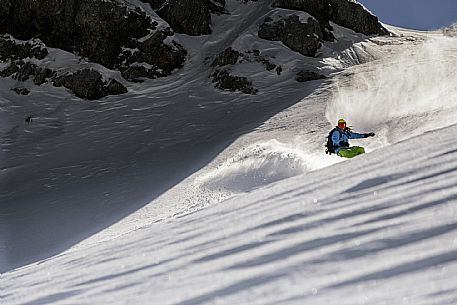 Sella Nevea in winter