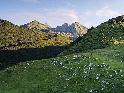 Sunrise from Piancavallo (Castaldia)