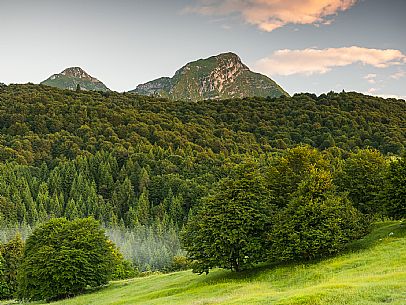 Sunrise from Piancavallo (Castaldia)