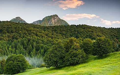 Sunrise from Piancavallo (Castaldia)