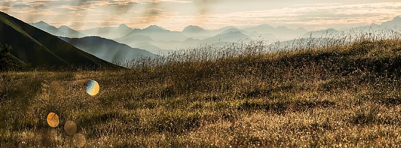 Sunrise from Piancavallo, Castaldia