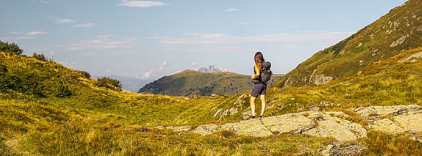 Avostanis Lake, along the path from Malga Pramosio
