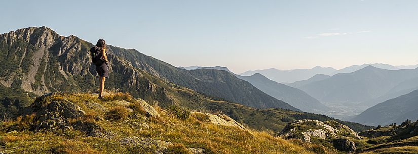 Avostanis Lake, along the path from Malga Pramosio
