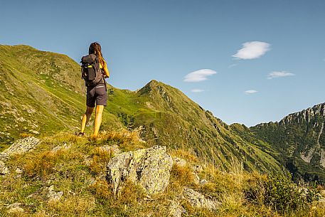 Avostanis Lake, along the path from Malga Pramosio
