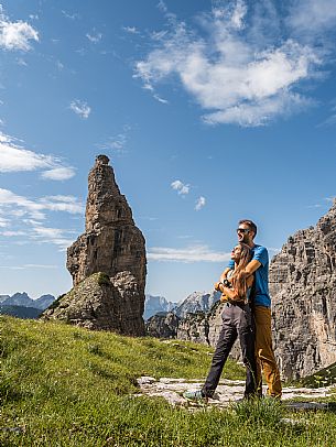 Trekking from the Pordenone Refuge to the Campanile of Val Montanaia, Giuliano Perugini Bivouac. Friulian Dolomites Natural Park, UNESCO. Trekking from the Pordenone Refuge to the Campanile of Val Montanaia, Giuliano Perugini Bivouac. Friulian Dolomites Natural Park, UNESCO.