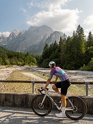 Giro d'Italia bike ride Vabruna - Monte Lussari, Saisera Valley, Tarvisio