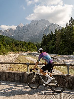 Giro d'Italia bike ride Vabruna - Monte Lussari, Saisera Valley, Tarvisio