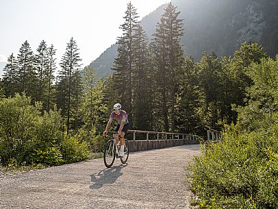 Giro d'Italia bike ride Vabruna - Monte Lussari, Saisera Valley, Tarvisio