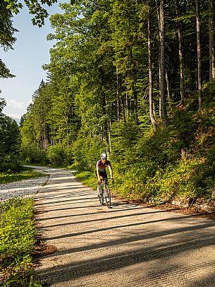 Giro d'Italia bike ride Vabruna - Monte Lussari, Saisera Valley, Tarvisio