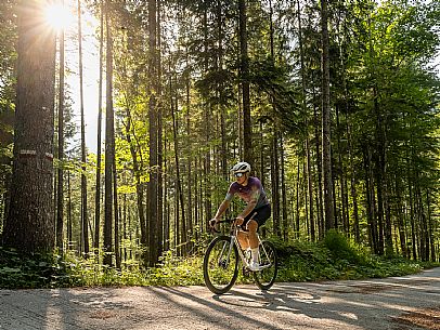 Giro d'Italia bike ride Vabruna - Monte Lussari, Saisera Valley, Tarvisio