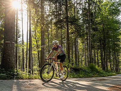 Giro d'Italia bike ride Vabruna - Monte Lussari, Saisera Valley, Tarvisio