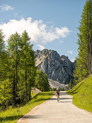 Giro d'Italia bike ride Vabruna - Monte Lussari, Saisera Valley, Tarvisio Giro d'Italia bike ride Vabruna - Monte Lussari, Saisera Valley, Tarvisio