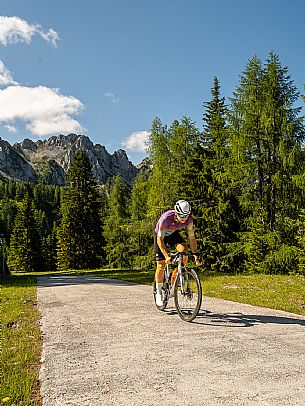 Giro d'Italia bike ride Vabruna - Monte Lussari, Saisera Valley, Tarvisio Giro d'Italia bike ride Vabruna - Monte Lussari, Saisera Valley, Tarvisio