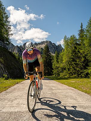 Giro d'Italia bike ride Vabruna - Monte Lussari, Saisera Valley, Tarvisio Giro d'Italia bike ride Vabruna - Monte Lussari, Saisera Valley, Tarvisio